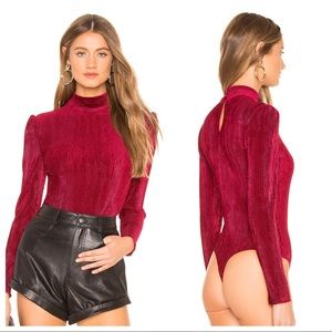 NWOT Red Velvet Brinkley Bodysuit